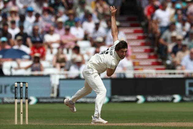 England v New Zealand, International Test Match 2026 New Zealand s Zackery Foulkes bowling during day Three of the International Test Match 2026 match between England and New Zealand at Trent Bridge, Nottingham, UK on 27 June 2026. Nottingham Trent Bridge Nottinghamshire UK Editorial use only , Copyright: xJohnxMallettx PSI-24426-0025