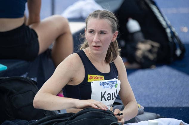 Emma KAUL, GER , halbe Figur, Halbfigur, halber Koerper, Ratingen am 27.06.2026 Leichtathletik Stadtwerke Ratingen Mehrkampf-Meeting, vom 27.06.- 28.05.2026 in Ratingen Deutschland. Â *** Emma KAUL, GER, half-figure, half-body, Ratingen on June 27, 2026, City of Ratingen Athletics Combined Events Meeting, held from May 28 to June 27, 2026, in Ratingen, Germany Â