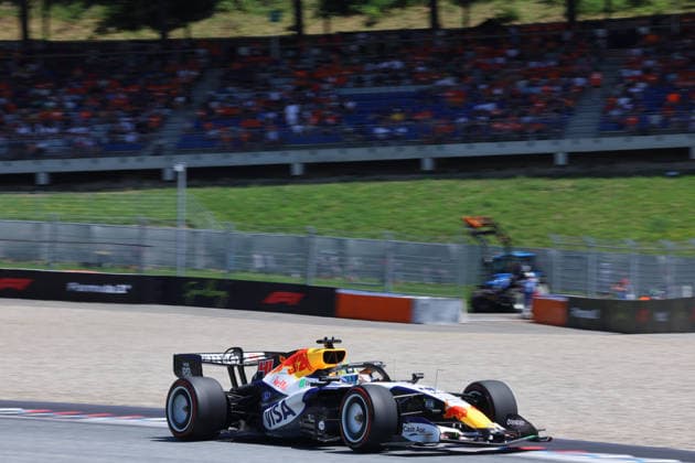 Spielberg, Österreich 26.-28. Juni 2026: Formel 1 - Großer Preis von Österreich - 2026 - Spielberg - Samstag Freies Training 3 Im Bild: Arvid Lindblad (GBR 41) Red Bull Ring *** Spielberg, Austria, June 26–28, 2026: 2026 Formula 1 Austrian Grand Prix, Spielberg, Saturday, Free Practice 3. Pictured: Arvid Lindblad (GBR) 41, Red Bull Ring Copyright: xFotostandx xFabianxWernerx-xSpeedpicturesx