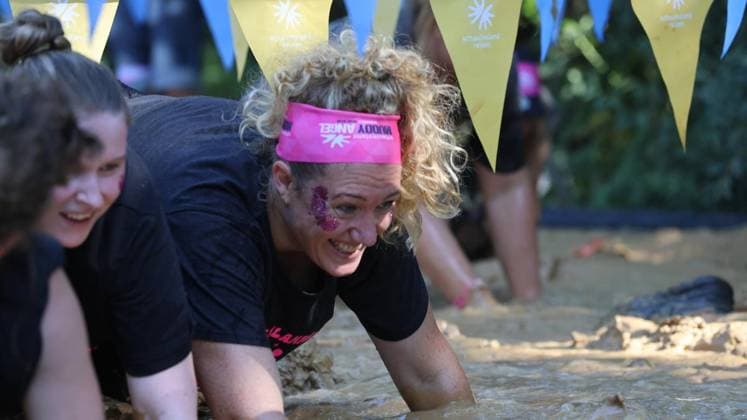 Muddy Angel Run im Sportpark Wedau in Duisburg ** NUR FÜR REDAKTIONELLE ZWECKE ** EDITORIAL USE ONLY **<p>Muddy Angel Run am Samstag den 27.Juni 2026 im Sportpark Wedau in Duisburg Foto : Frank Oppitz FUNKE Foto Services< p> Freizeit, Lifestyle Deutschland NRW Duisburg Copyright: FrankxOppitz *** Muddy Angel Run at Sportpark Wedau in Duisburg ** FOR EDITORIAL USE ONLY ** EDITORIAL USE ONLY ** p Muddy Angel Run on Saturday, June 27, 2026, at Sportpark Wedau in Duisburg Photo by Frank Oppitz, FUNKE Photo Services p Leisure, Lifestyle Germany, North Rhine-Westphalia, Duisburg Copyright FrankxOppitz Copyright: FrankxOppitz doc86gx8o75jivoj2v4rsd ,EDITORIAL USE ONLY