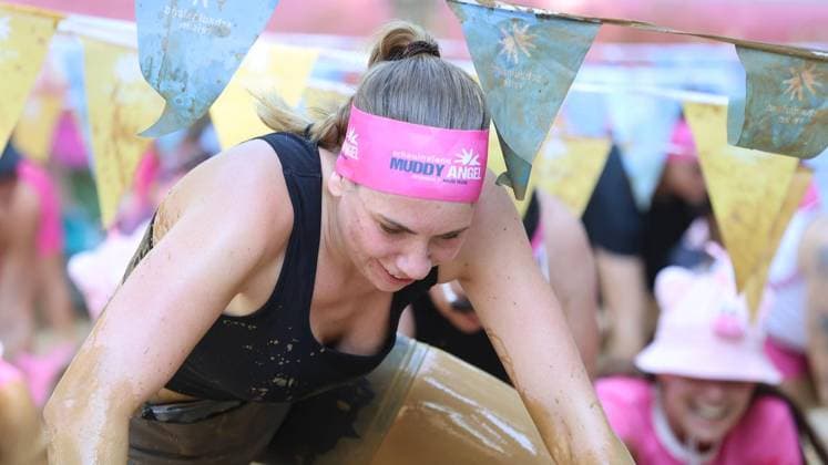 Muddy Angel Run im Sportpark Wedau in Duisburg ** NUR FÜR REDAKTIONELLE ZWECKE ** EDITORIAL USE ONLY **<p>Muddy Angel Run am Samstag den 27.Juni 2026 im Sportpark Wedau in Duisburg Foto : Frank Oppitz FUNKE Foto Services< p> Freizeit, Lifestyle Deutschland NRW Duisburg Copyright: FrankxOppitz *** Muddy Angel Run at Sportpark Wedau in Duisburg ** FOR EDITORIAL USE ONLY ** EDITORIAL USE ONLY ** p Muddy Angel Run on Saturday, June 27, 2026, at Sportpark Wedau in Duisburg Photo by Frank Oppitz, FUNKE Photo Services p Leisure, Lifestyle Germany, North Rhine-Westphalia, Duisburg Copyright FrankxOppitz Copyright: FrankxOppitz doc86gxaxotob51lwl33rrb ,EDITORIAL USE ONLY