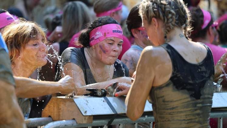 Muddy Angel Run im Sportpark Wedau in Duisburg ** NUR FÜR REDAKTIONELLE ZWECKE ** EDITORIAL USE ONLY **<p>Muddy Angel Run am Samstag den 27.Juni 2026 im Sportpark Wedau in Duisburg Foto : Frank Oppitz FUNKE Foto Services< p> Freizeit, Lifestyle Deutschland NRW Duisburg Copyright: FrankxOppitz *** Muddy Angel Run at Sportpark Wedau in Duisburg ** FOR EDITORIAL USE ONLY ** EDITORIAL USE ONLY ** p Muddy Angel Run on Saturday, June 27, 2026, at Sportpark Wedau in Duisburg Photo by Frank Oppitz, FUNKE Photo Services p Leisure, Lifestyle Germany, North Rhine-Westphalia, Duisburg Copyright FrankxOppitz Copyright: FrankxOppitz doc86gxapkd0iw1amk287zf ,EDITORIAL USE ONLY