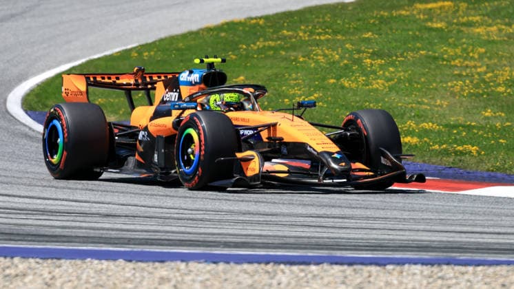 MOTORSPORTS, FORMULA 1 - GP of Austria 2026 SPIELBERG,AUSTRIA,27.JUN.26 - MOTORSPORTS, FORMULA 1 - Grand Prix of Austria, Red Bull Ring, practice and qualifying. Image shows Lando Norris (GBR McLaren).  GEPAxpictures xMarioxBuehner-Weinrauch