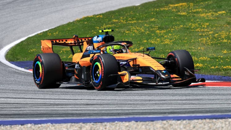 MOTORSPORTS, FORMULA 1 - GP of Austria 2026 SPIELBERG,AUSTRIA,27.JUN.26 - MOTORSPORTS, FORMULA 1 - Grand Prix of Austria, Red Bull Ring, practice and qualifying. Image shows Lando Norris (GBR McLaren).  GEPAxpictures xMarioxBuehner-Weinrauch