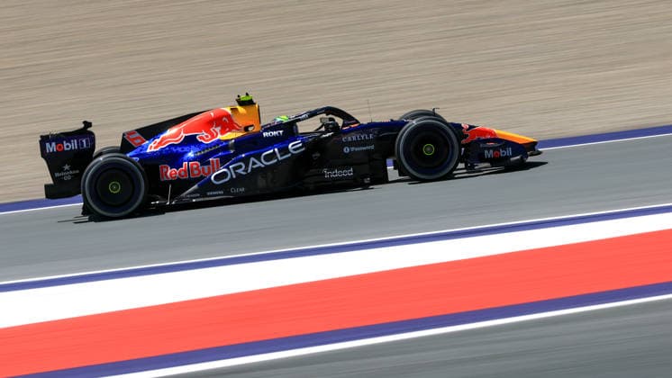 MOTORSPORTS, FORMULA 1 - GP of Austria 2026 SPIELBERG,AUSTRIA,27.JUN.26 - MOTORSPORTS, FORMULA 1 - Grand Prix of Austria, Red Bull Ring, practice and qualifying. Image shows Isack Hadjar (FRA Red Bull Racing).  GEPAxpictures xMarioxBuehner-Weinrauch