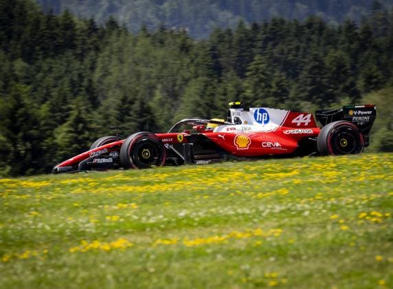 SPIELBERG - Lewis Hamilton (Ferrari) during the third free practice session at the Red Bull Ring ahead of the Austrian Grand Prix. SEM VAN DER WAL ANP xVIxANPxSportx xxANPxIVx 562159882 originalFilename: 562159882.jpg