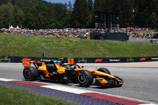 27.06.2026, Red Bull Ring, Spielberg, Formel 1 Großer Preis von Österreich 2026 , im Bild Lando Norris (GBR), McLaren Mastercard F1 Team (Photo by Alessandro Martellotta Hasan Bratic DeFodi Images) - *** June 27, 2026, Red Bull Ring, Spielberg, 2026 Formula 1 Austrian Grand Prix; pictured: Lando Norris (GBR), McLaren Mastercard F1 Team. Photo by Alessandro Martellotta, Hasan Bratic, DeFodi Images