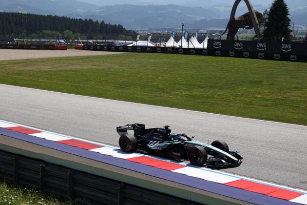 27.06.2026, Red Bull Ring, Spielberg, Formel 1 Großer Preis von Österreich 2026 , im Bild George Russell (GBR), Mercedes-AMG Petronas Formula One Team (Photo by Alessandro Martellotta Hasan Bratic DeFodi Images) - *** June 27, 2026, Red Bull Ring, Spielberg, 2026 Formula 1 Austrian Grand Prix; pictured: George Russell (GBR), Mercedes AMG Petronas Formula One Team. Photo by Alessandro Martellotta, Hasan Bratic, DeFodi Images