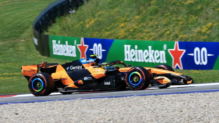 MOTORSPORTS, FORMULA 1 - GP of Austria 2026 SPIELBERG,AUSTRIA,27.JUN.26 - MOTORSPORTS, FORMULA 1 - Grand Prix of Austria, Red Bull Ring, practice and qualifying. Image shows Lando Norris (GBR McLaren).  GEPAxpictures xMarioxBuehner-Weinrauch