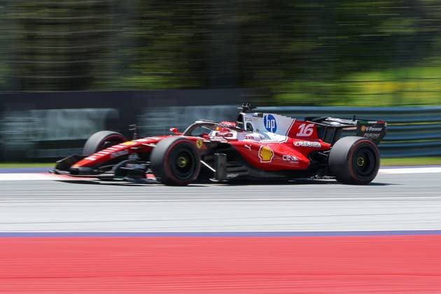 Charles Leclerc (Scuderia Ferrari HP 16), 3 Freies Training, Grosser Preis von Oesterreich, Motorsport, Herren, Formel 1, 27.06.2026 Spielberg Steiermark Oesterreich *** Charles Leclerc, Scuderia Ferrari HP 16, Free Practice 3, Austrian Grand Prix, Motorsports, Men, Formula 1, June 27, 2026, Spielberg, Styria, Austria Copyright: xkolbert-press ChristianxKolbertx