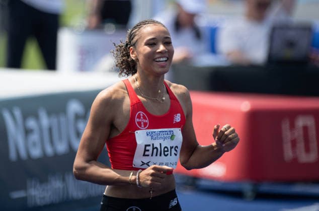 Anna-Elisabeth EHLERS, GER, Aktion Hochsprung, Jubel, jubeln, Freude, cheers, Ratingen am 27.06.2026 Leichtathletik Stadtwerke Ratingen Mehrkampf-Meeting, vom 27.06.- 28.05.2026 in Ratingen Deutschland. Â *** Anna Elisabeth EHLERS, GER, high jump, celebration, cheering, joy, cheers, Ratingen on June 27, 2026, Track and Field Stadtwerke Ratingen Combined Events Meeting, held from May 28 to June 27, 2026, in Ratingen, Germany Â