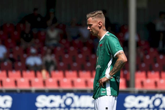 27.06.2026, Herren, Fussball, Saison 2026 2027, Landesfreundschaftsspiele: ASV Rimpar - 1. FC Schweinfurt 1905 Mirco Geisler ( 9, 1. FC Schweinfurt 1905) Rimpar Sportplatz Bayern Deutschland *** June 27, 2026, Men s Soccer, 2026–2027 Season, Regional Friendly Matches: ASV Rimpar 1 vs. FC Schweinfurt 1905, Mirco Geisler 9, 1, FC Schweinfurt 1905 vs. Rimpar, Rimpar Sports Field, Bavaria, Germany