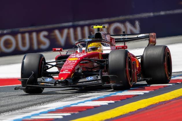 Lewis Hamilton 44, Scuderia Ferrari HP, 3. Freies Training, Grosser Preis von Oesterreich, Motorsport, Herren, Formel 1, 27.06.2026 Spielberg Steiermark Austria *** Lewis Hamilton 44, Scuderia Ferrari HP, Free Practice 3, Austrian Grand Prix, Motorsports, Men, Formula 1, June 27, 2026, Spielberg, Styria, Austria Copyright: xkolbert-press MartinxWdziecznyx