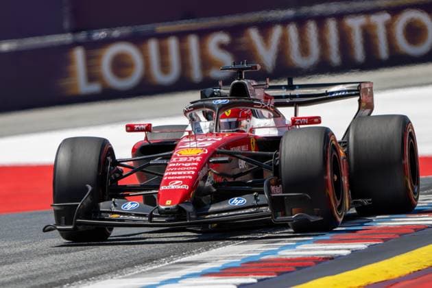 Charles Leclerc 16, Scuderia Ferrari HP, 3. Freies Training, Grosser Preis von Oesterreich, Motorsport, Herren, Formel 1, 27.06.2026 Spielberg Steiermark Austria *** Charles Leclerc 16, Scuderia Ferrari HP, 3rd Free Practice, Austrian Grand Prix, Motorsports, Men, Formula 1, June 27, 2026, Spielberg, Styria, Austria Copyright: xkolbert-press MartinxWdziecznyx