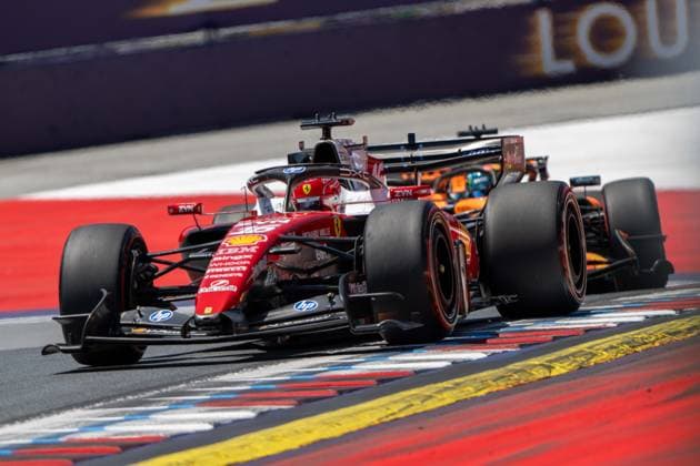 Charles Leclerc 16, Scuderia Ferrari HP, 3. Freies Training, Grosser Preis von Oesterreich, Motorsport, Herren, Formel 1, 27.06.2026 Spielberg Steiermark Austria *** Charles Leclerc 16, Scuderia Ferrari HP, 3rd Free Practice, Austrian Grand Prix, Motorsports, Men, Formula 1, June 27, 2026, Spielberg, Styria, Austria Copyright: xkolbert-press MartinxWdziecznyx