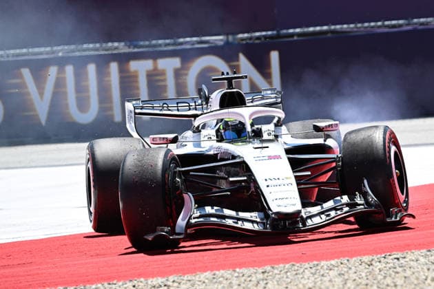 27.06.2026, xsvx, Motorsport FIA Formel 1, Grand Prix von Österreich v.l. Sergio Perez (Cadillac) Startnummer 11 (FIA REGULATIONS PROHIBIT ANY USE OF PHOTOGRAPHS as IMAGE SEQUENCES and or QUASI-VIDEO) Zeltweg-Spielberg *** June 27, 2026, xsvx, Motorsport FIA Formula 1, Austrian Grand Prix featuring Sergio Perez in the No. 11 Cadillac. FIA regulations prohibit any use of photographs as image sequences and or quasi-video. Zeltweg, Spielberg