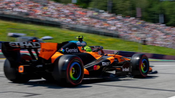 MOTORSPORTS, FORMULA 1 - GP of Austria 2026 SPIELBERG,AUSTRIA,27.JUN.26 - MOTORSPORTS, FORMULA 1 - Grand Prix of Austria, Red Bull Ring, practice and qualifying. Image shows Lando Norris (GBR McLaren).  GEPAxpictures xGabrielxLopez