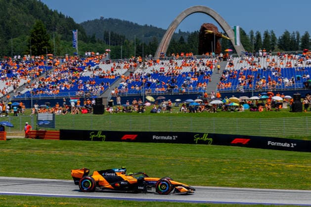 MOTORSPORTS, FORMULA 1 - GP of Austria 2026 SPIELBERG,AUSTRIA,27.JUN.26 - MOTORSPORTS, FORMULA 1 - Grand Prix of Austria, Red Bull Ring, practice and qualifying. Image shows Oscar Piastri (AUS McLaren).  GEPAxpictures xGabrielxLopez