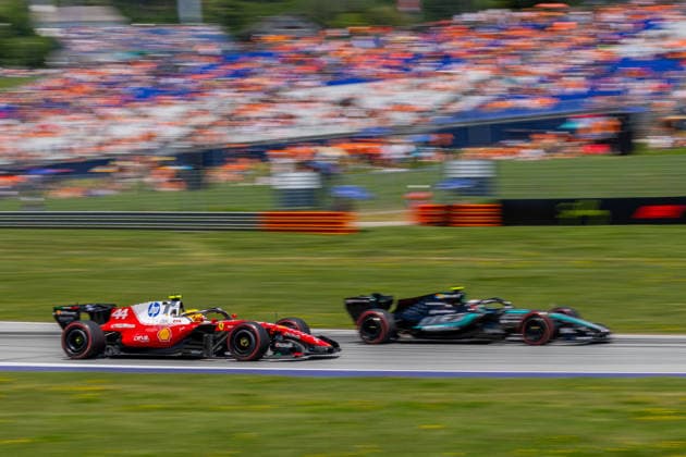MOTORSPORTS, FORMULA 1 - GP of Austria 2026 SPIELBERG,AUSTRIA,27.JUN.26 - MOTORSPORTS, FORMULA 1 - Grand Prix of Austria, Red Bull Ring, practice and qualifying. Image shows Lewis Hamilton (GBR Ferrari).  GEPAxpictures xGabrielxLopez