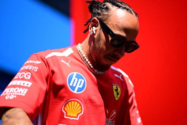 F1 Grand Prix of Austria - Qualifying Lewis Hamilton of Scuderia Ferrari walks during qualifying for the Austrian Grand Prix at Red Bull Ring in Spielberg bei Knittenfeld, Austria, on June 27, 2026. Spielberg bei Knittenfeld Styria Austria  Copyright: xAndreaxDiodatox originalFilename:diodato-austrian260627_npHQM.jpg