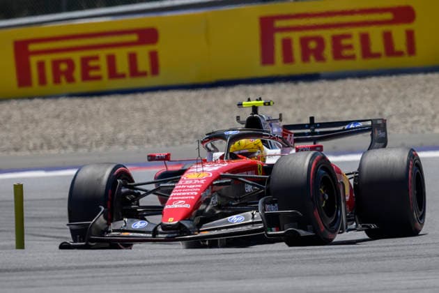 June 27, 2026, Spielberg, Styria, Austria: Lewis HAMILTON (GBR) driving for Ferrari at turn 3 during Free practice session 3 of the 2026 Lenovo Austrian GP at Red Bull Ring in Spielberg (Styria, Austria), 8th round of the 2026 FIA F1 World Championship, WM, Weltmeisterschaft .Credit: ZUMA Press F1 2026: Lenovo Austrian GP: FP3  - ZUMAr158 20260627_aap_r158_014 Copyright: xRiccardoxRighettix