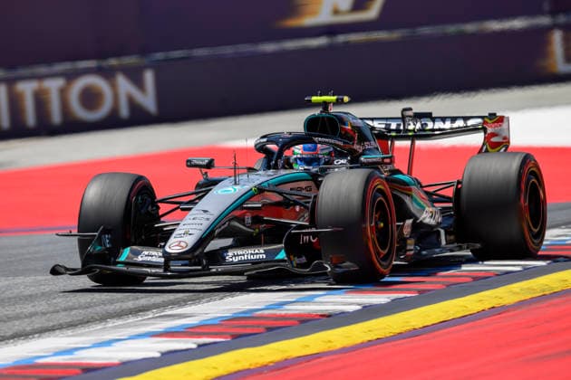 June 27, 2026, Spielberg, Styria, Austria: Kimi ANTONELLI (ITA) driving for Mercedes at turn 3 during Free practice session 3 of the 2026 Lenovo Austrian GP at Red Bull Ring in Spielberg (Styria, Austria), 8th round of the 2026 FIA F1 World Championship, WM, Weltmeisterschaft .Credit: ZUMA Press F1 2026: Lenovo Austrian GP: FP3  - ZUMAr158 20260627_aap_r158_030 Copyright: xRiccardoxRighettix