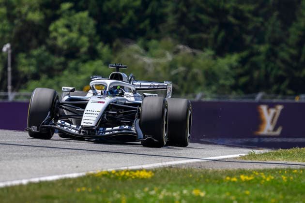 June 27, 2026, Spielberg, Styria, Austria: Sergio PEREZ (MEX) driving for Cadillac in the straight after at turn 3 during Free practice session 3 of the 2026 Lenovo Austrian GP at Red Bull Ring in Spielberg (Styria, Austria), 8th round of the 2026 FIA F1 World Championship, WM, Weltmeisterschaft .Credit: ZUMA Press F1 2026: Lenovo Austrian GP: FP3  - ZUMAr158 20260627_aap_r158_047 Copyright: xRiccardoxRighettix