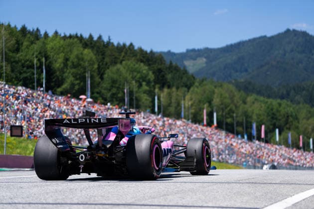 2026 F1 Austrian Grand Prix SPIELBERG, AUSTRIA - JUNE 27: Pierre Gasly of BWT Alpine F1 team drives on track during the practice of the Formula 1 Austrian Grand Prix at Red Bull Ring on June 27, 2026 in Spielberg, Austria. Mine Kasapoglu Anadolu Spielberg Austria. Editorial use only. Please get in touch for any other usage.  Copyright: x2026xAnadoluxMinexKasapoglux