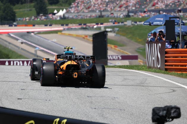 27.06.2026, Red Bull Ring, Spielberg, Formel 1 Großer Preis von Österreich 2026 , im Bild Lando Norris (GBR), McLaren Mastercard F1 Team (Photo by Milan Klemenc Hasan Bratic DeFodi Images) - *** June 27, 2026, Red Bull Ring, Spielberg, 2026 Formula 1 Austrian Grand Prix; pictured: Lando Norris (GBR), McLaren Mastercard F1 Team. Photo by Milan Klemenc, Hasan Bratic, DeFodi Images