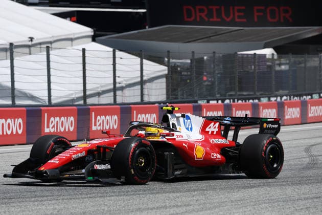 27.06.2026, Red Bull Ring, Spielberg, Formel 1 Großer Preis von Österreich 2026 , im Bild Lewis Hamilton (GBR), Scuderia Ferrari HP (Photo by Milan Klemenc Hasan Bratic DeFodi Images) - *** June 27, 2026, Red Bull Ring, Spielberg, 2026 Formula 1 Austrian Grand Prix; pictured: Lewis Hamilton (GBR), Scuderia Ferrari HP Photo by Milan Klemenc, Hasan Bratic, DeFodi Images