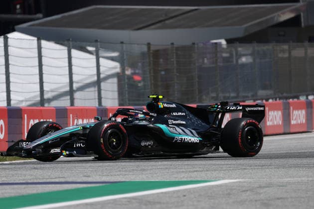 27.06.2026, Red Bull Ring, Spielberg, Formel 1 Großer Preis von Österreich 2026 , im Bild Andrea Kimi Antonelli (ITA), Mercedes-AMG Petronas Formula One Team (Photo by Milan Klemenc Hasan Bratic DeFodi Images) - *** June 27, 2026, Red Bull Ring, Spielberg, 2026 Formula 1 Austrian Grand Prix; pictured: Andrea Kimi Antonelli (ITA), Mercedes AMG Petronas Formula One Team. Photo by Milan Klemenc and Hasan Bratic, DeFodi Images