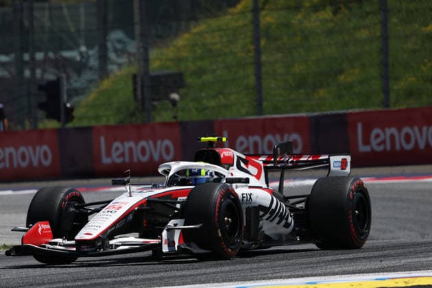 27.06.2026, Red Bull Ring, Spielberg, Formel 1 Großer Preis von Österreich 2026 , im Bild Oliver Bearman (GBR), TGR Haas F1 Team (Photo by Milan Klemenc Hasan Bratic DeFodi Images) - *** June 27, 2026, Red Bull Ring, Spielberg, 2026 Formula 1 Austrian Grand Prix; pictured: Oliver Bearman (GBR), TGR Haas F1 Team. Photo by Milan Klemenc, Hasan Bratic, DeFodi Images