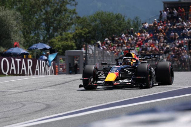 27.06.2026, Red Bull Ring, Spielberg, Formel 1 Großer Preis von Österreich 2026 , im Bild Max Verstappen (NLD), Oracle Red Bull Racing (Photo by Milan Klemenc Hasan Bratic DeFodi Images) - *** June 27, 2026, Red Bull Ring, Spielberg, 2026 Formula 1 Austrian Grand Prix; pictured: Max Verstappen (NLD), Oracle Red Bull Racing. Photo by Milan Klemenc, Hasan Bratic, DeFodi Images