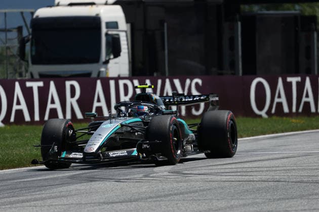27.06.2026, Red Bull Ring, Spielberg, Formel 1 Großer Preis von Österreich 2026 , im Bild Andrea Kimi Antonelli (ITA), Mercedes-AMG Petronas Formula One Team (Photo by Milan Klemenc Hasan Bratic DeFodi Images) - *** June 27, 2026, Red Bull Ring, Spielberg, 2026 Formula 1 Austrian Grand Prix; pictured: Andrea Kimi Antonelli (ITA), Mercedes AMG Petronas Formula One Team. Photo by Milan Klemenc and Hasan Bratic, DeFodi Images