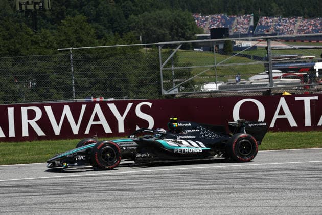 27.06.2026, Red Bull Ring, Spielberg, Formel 1 Großer Preis von Österreich 2026 , im Bild Andrea Kimi Antonelli (ITA), Mercedes-AMG Petronas Formula One Team (Photo by Milan Klemenc Hasan Bratic DeFodi Images) - *** June 27, 2026, Red Bull Ring, Spielberg, 2026 Formula 1 Austrian Grand Prix; pictured: Andrea Kimi Antonelli (ITA), Mercedes AMG Petronas Formula One Team. Photo by Milan Klemenc and Hasan Bratic, DeFodi Images