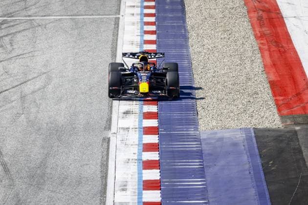 SPIELBERG - Max Verstappen (Red Bull Racing) at the Red Bull Ring race track during qualifying for the Austrian Grand Prix. SEM VAN DER WAL ANP xVIxANPxSportx xxANPxIVx 562169569 originalFilename: 562169569.jpg