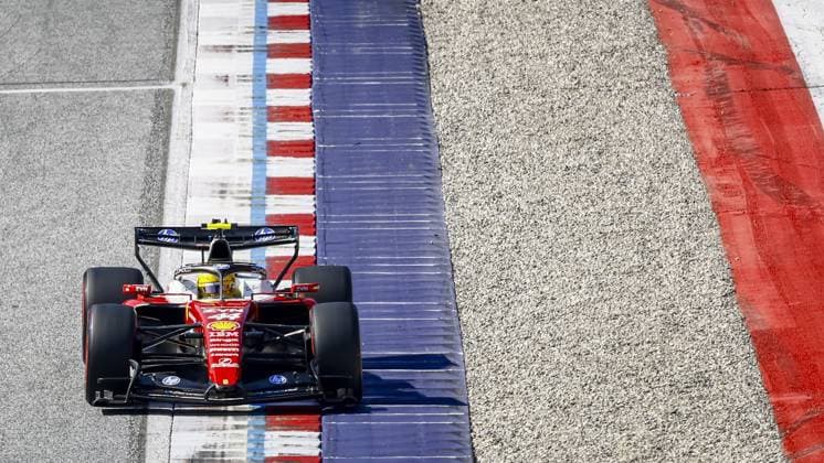 SPIELBERG - Lewis Hamilton (Scuderia Ferrari HP) at the Red Bull Ring race track during qualifying for the Austrian Grand Prix. SEM VAN DER WAL ANP xVIxANPxSportx xxANPxIVx 562170250 originalFilename: 562170250.jpg