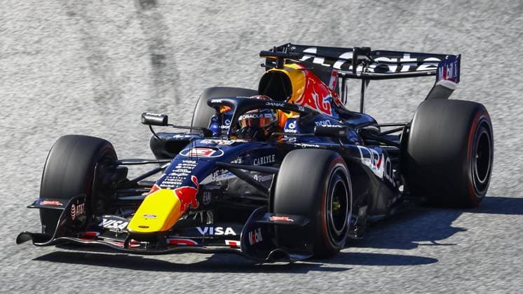 SPIELBERG - Max Verstappen (Red Bull Racing) at the Red Bull Ring race track during qualifying for the Austrian Grand Prix. SEM VAN DER WAL ANP xVIxANPxSportx xxANPxIVx 562170562 originalFilename: 562170562.jpg
