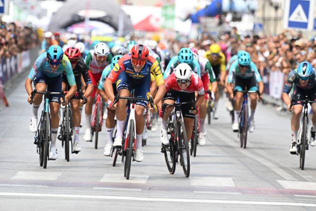 27-06-2026 Campionato Italiano; 2026, Lidl - Trek; 2026, Ukyo; 2026, Xds - Astana; Milan, Jonathan; Dati, Tommaso; Romele, Alessandro; Cuneo; 
