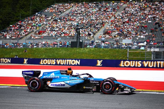 F1 Gran Prix of Austria Alexander Albon of Williams Racing qualifying for the F1 Grand Prix of Austria at Redbull Ring on June 27, 2026 in Spielberg, Austria. Spielberg Redbull Ring Austria Copyright: xMarcoxCanonierox