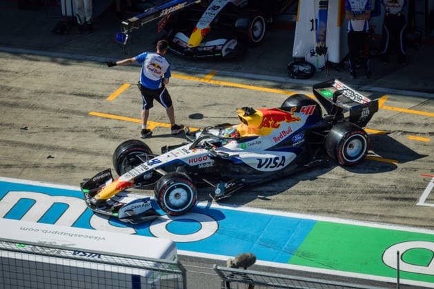 MOTORSPORTS, FORMULA 1 - GP of Austria 2026 SPIELBERG,AUSTRIA,27.JUN.26 - MOTORSPORTS, FORMULA 1 - Grand Prix of Austria, Red Bull Ring, qualifying. Image shows Arvid Lindblad (GBR Racing Bulls).  GEPAxpictures xMatthiasxTrinkl