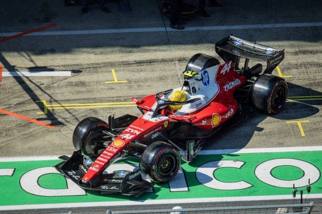 MOTORSPORTS, FORMULA 1 - GP of Austria 2026 SPIELBERG,AUSTRIA,27.JUN.26 - MOTORSPORTS, FORMULA 1 - Grand Prix of Austria, Red Bull Ring, qualifying. Image shows Lewis Hamilton (GBR Ferrari).  GEPAxpictures xMatthiasxTrinkl