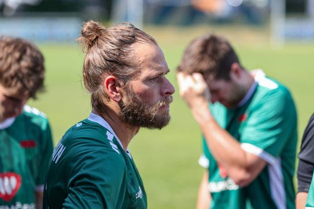 27.06.2026, Fußball, Testspiel, Sommervorbereitung, Saison 2026 2027, Regionalliga Bayern: ASV Rimpar - FC Schweinfurt 05 Kristian Böhnlein (FC Schweinfurt 05, 13), Einzelbild Rimpar Schömig-Digitaldruck-Arena Bayern Unterfranken Deutschland *** June 27, 2026, Soccer, Friendly Match, Summer Training, 2026–2027 Season, Bavarian Regional League, ASV Rimpar vs. FC Schweinfurt 05, Kristian Böhnlein (FC Schweinfurt 05), 13, Single Image, Rimpar, Schömig, Digital Print, Arena Bavaria, Lower Franconia, Germany