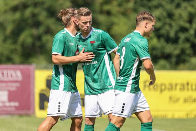 27.06.2026, Fußball, Testspiel, Sommervorbereitung, Saison 2026 2027, Regionalliga Bayern: ASV Rimpar - FC Schweinfurt 05 Mitte: Mirco Geisler (FC Schweinfurt 05, 09) Rimpar Schömig-Digitaldruck-Arena Bayern Unterfranken Deutschland *** June 27, 2026, Soccer, Friendly Match, Summer Training, 2026–2027 Season, Bavarian Regional League, ASV Rimpar vs. FC Schweinfurt 05, Midfield: Mirco Geisler (FC Schweinfurt 05), 09 Rimpar Schömig Digital Print Arena, Bavaria, Lower Franconia, Germany
