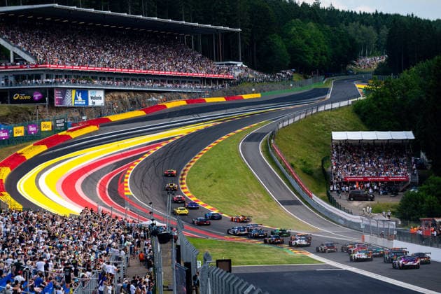 AUTO - GT WORLD CHALLENGE EUROPE ENDURANCE CUP - 24 HOURS OF SPA 2026 start of the race, during the CrowdStrike 24 Hours of Spa 2026, 3rd round of the GT World Challenge Europe Endurance Cup 2026, from June 25 to 28, 2026 on the Circuit de Spa-Francorchamps, in Stavelot, Belgium - StavelotBelgium  Copyright: xMariusxHeckerx