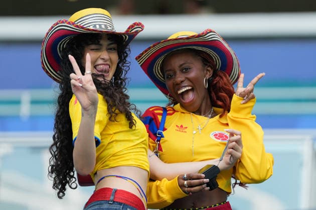 Lt Miami (Stati Uniti) 28 06 2026 - Mondiali di Calcio 2026 Colombia-Portogallo foto Luca Taddeo Image nella foto: tifosi Colombia 