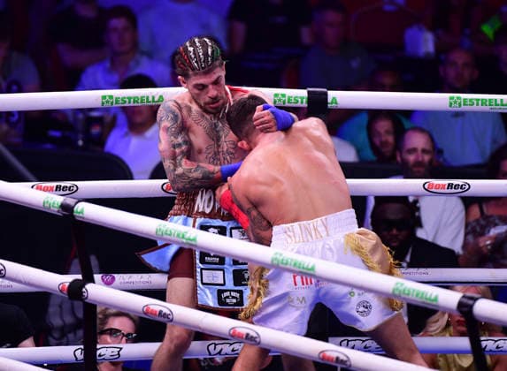 RECORD DATE NOT STATED 27th June 2026; Vindico Arena, Cardiff, Wales; BKB Bare Knuckle Boxing 55 Carnage in Cardiff; Lee Selby v Antonio Rizzo (Super Lightweight) AledxHopkins