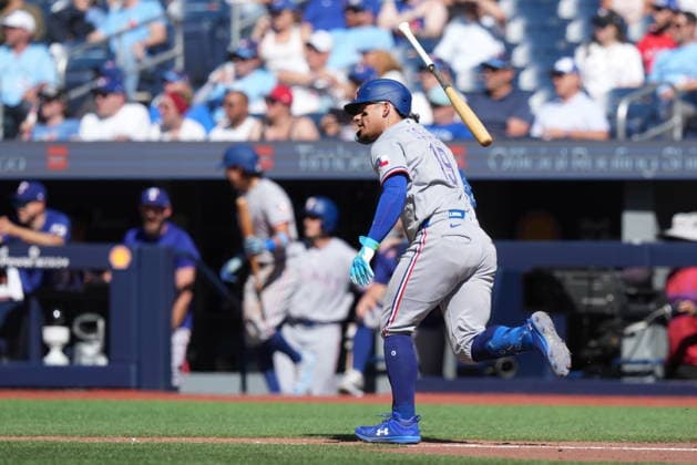 Baseball, MLB, Toronto Blue Jays v Texas Rangers