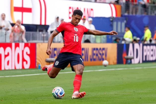 Jude Bellingham of England , Group L - FIFA World Cup, WM, Weltmeisterschaft, Fussball 2026, Panama v England, New York New Jersey Stadium, June 27, 2026, East Rutherford, United States.