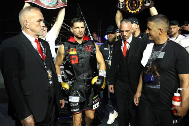 Boxen: PrimeTime Promotion, Showdown for Legacy IV, Ludwigsburg, 27.06.2026 WBA-Europameisterschaft: Ardian Krasniqi (GER) - Vinko Zadro (CRO) Ludwigsburg Germany *** Boxing PrimeTime Promotion, Showdown for Legacy IV, Ludwigsburg, June 27, 2026 WBA European Championship Ardian Krasniqi (GER) vs. Vinko Zadro (CRO) Ludwigsburg, Germany